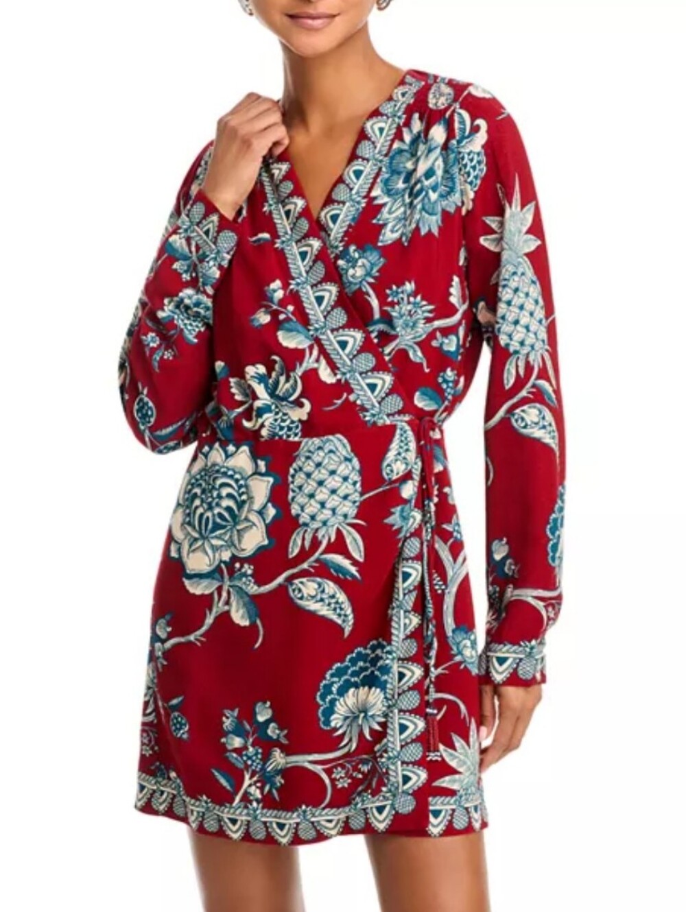 FARM Rio Tropical Landing Wrap Dress